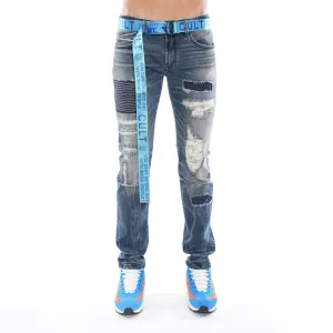 Rocker Slim Belted Stretch