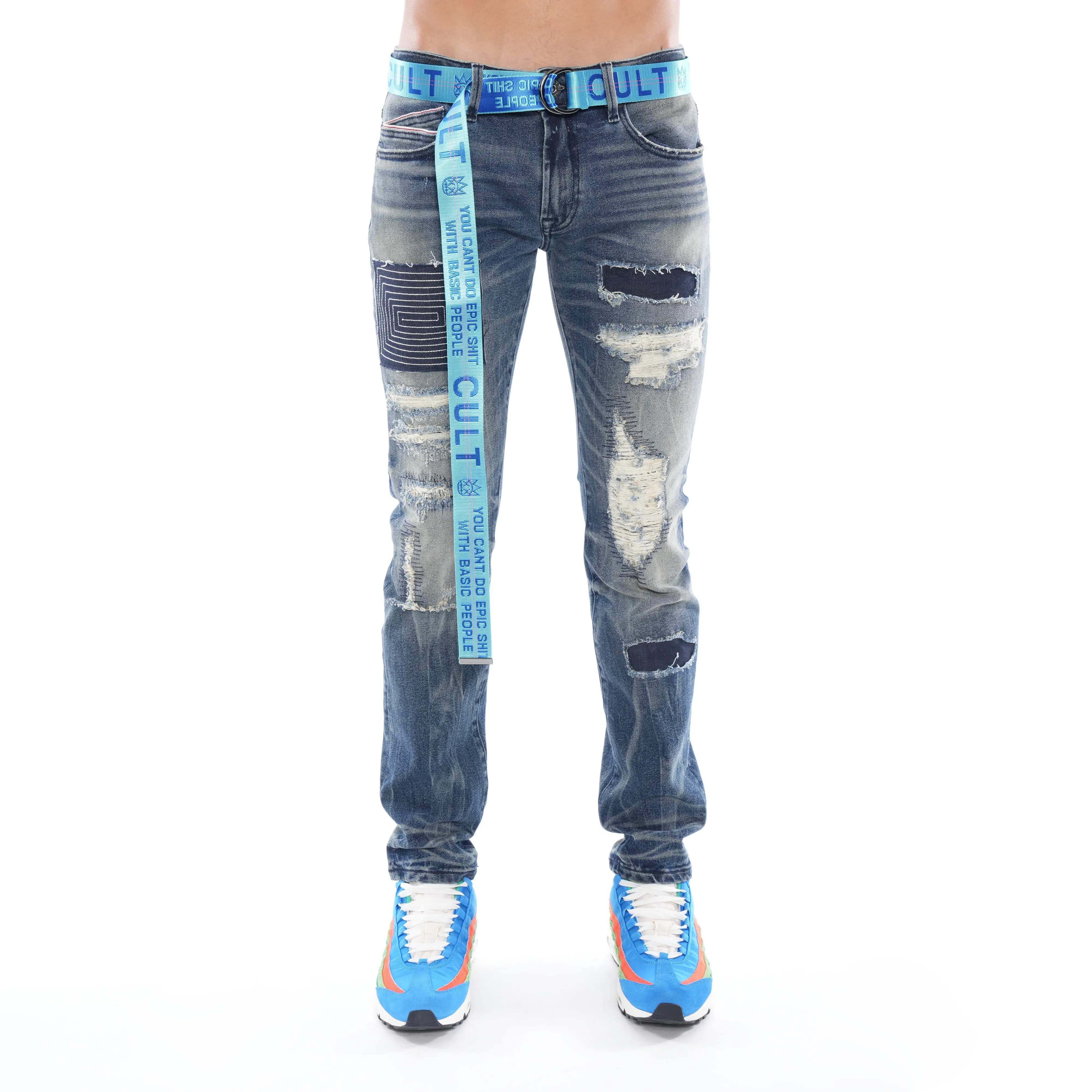 Rocker Slim Belted Stretch
