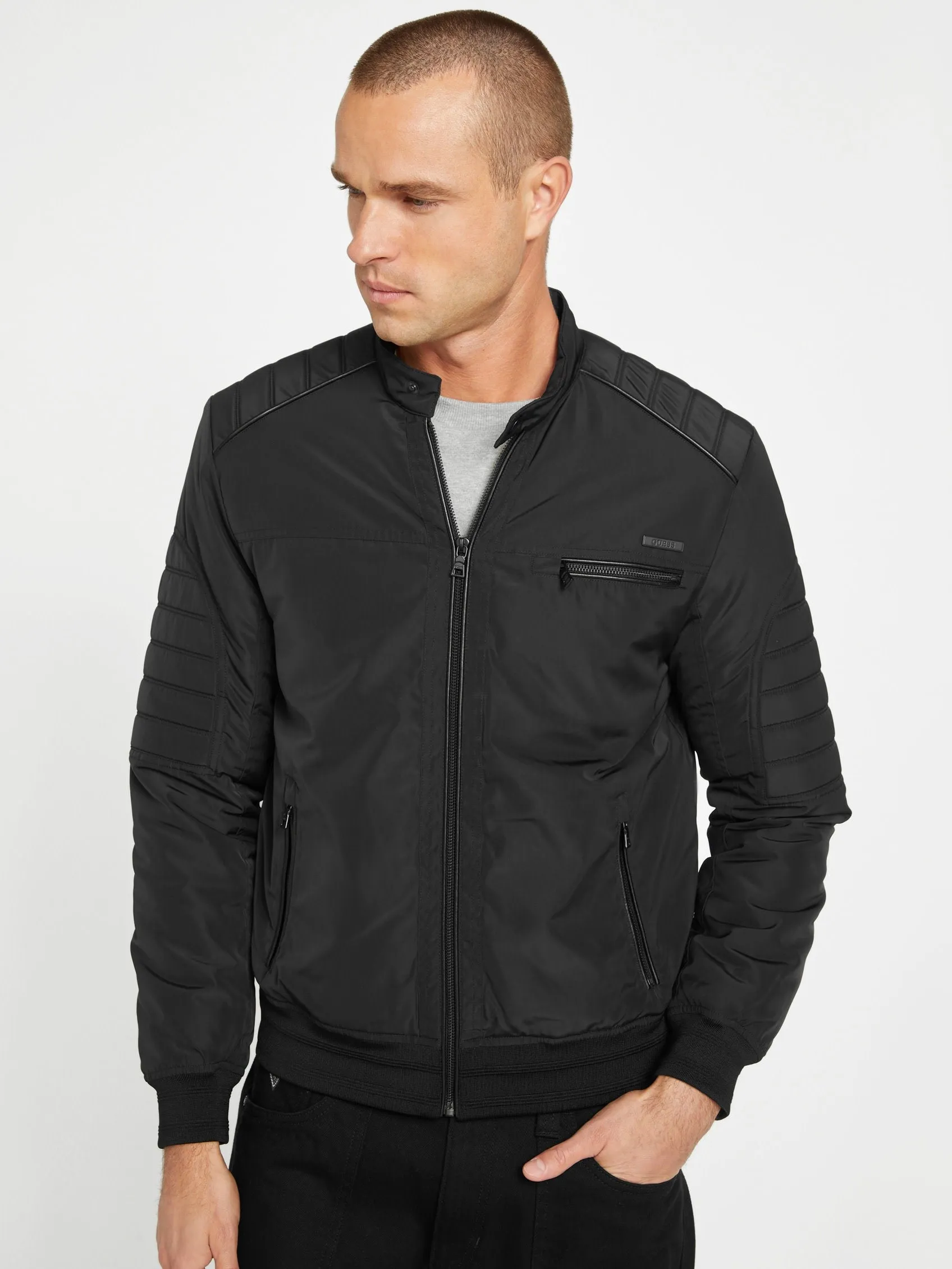 Ryan Padded Moto Jacket