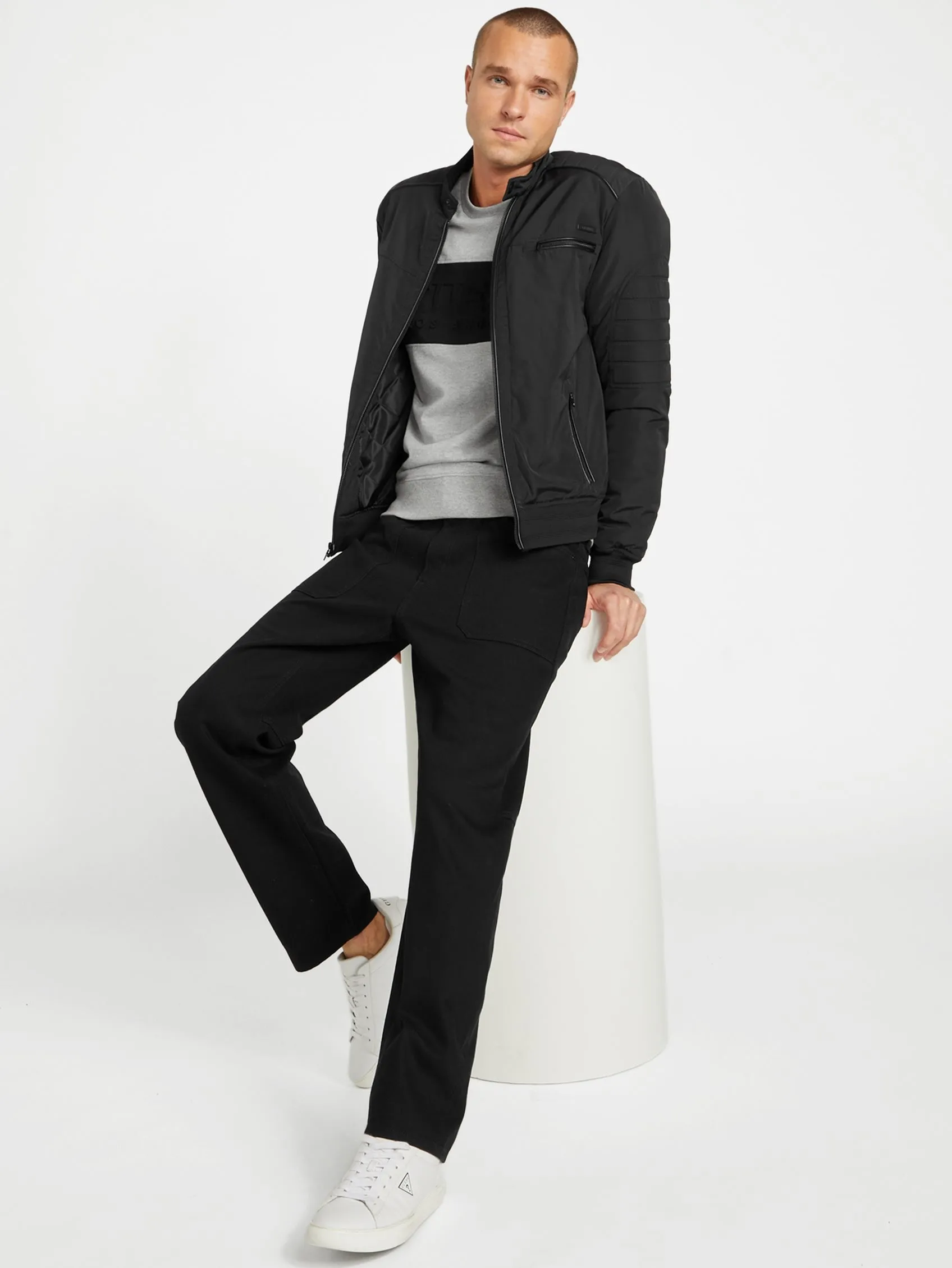 Ryan Padded Moto Jacket
