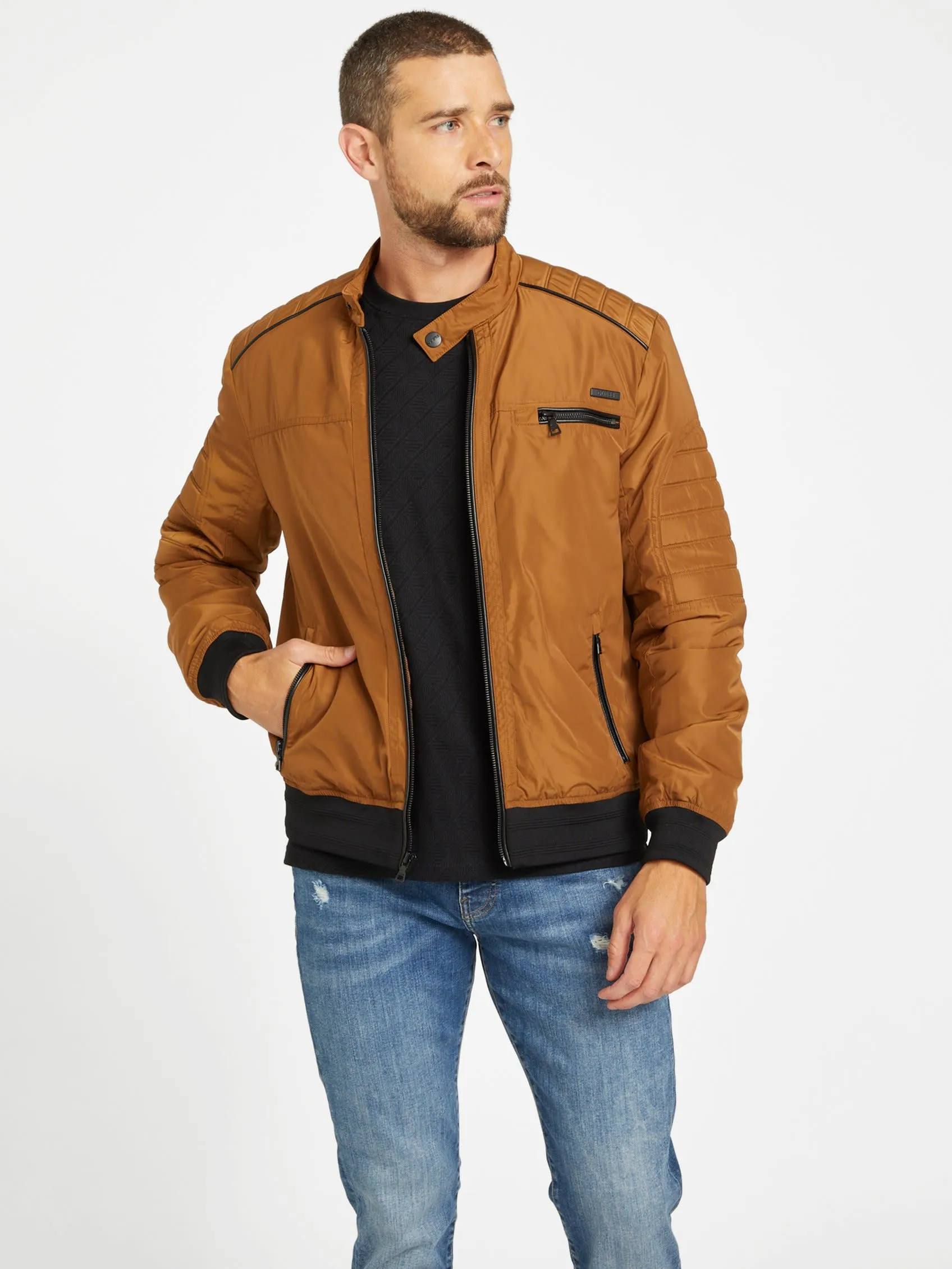 Ryan Padded Moto Jacket