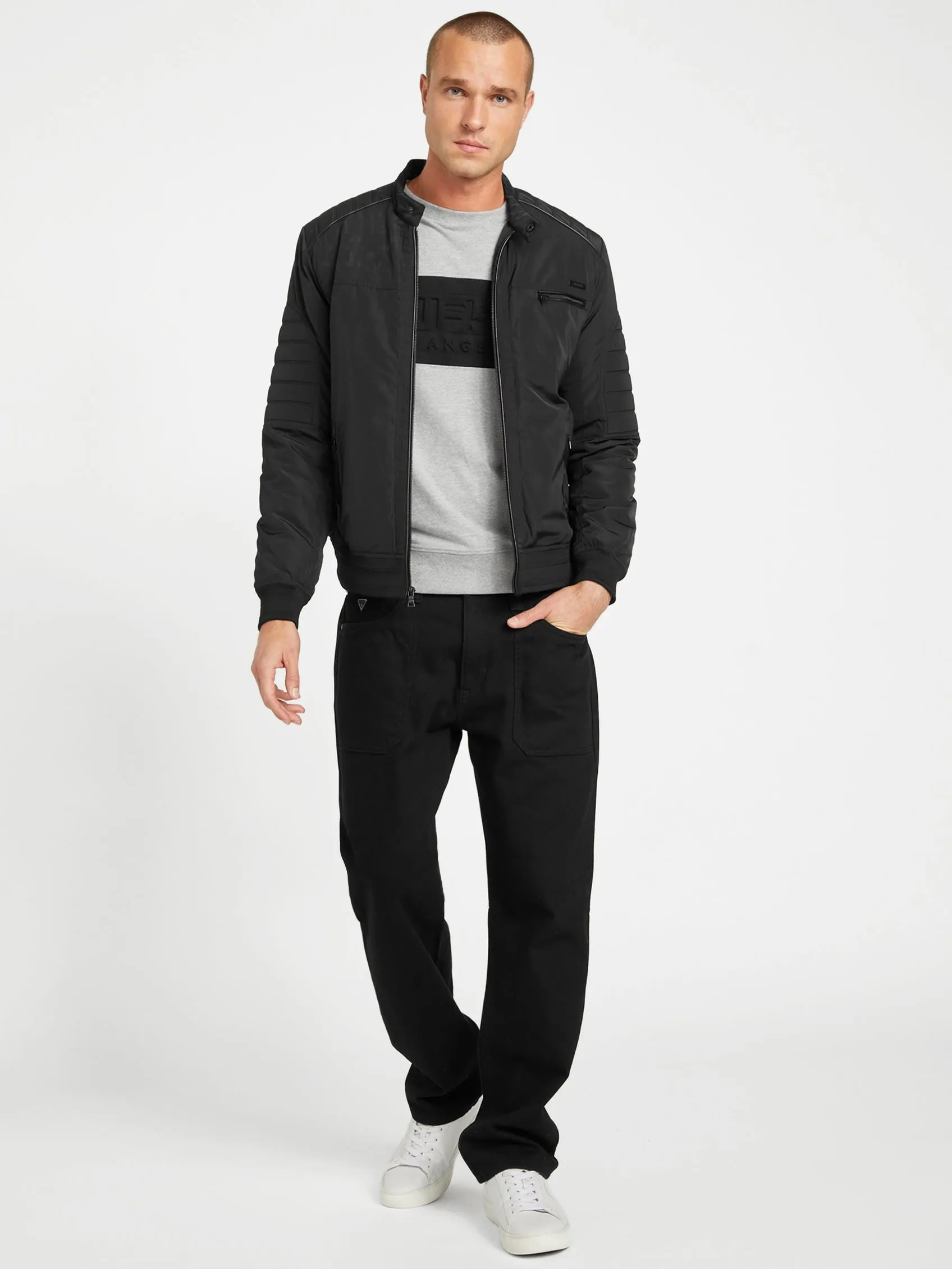 Ryan Padded Moto Jacket
