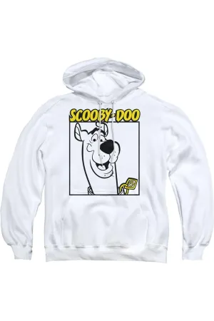 Scooby Doo Scooby Square Adult Pull Over Hoodie / Hooded Sweatshirt