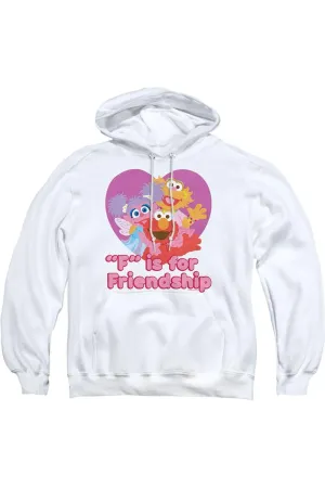 Sesame Street Friendship Adult Pull Over Hoodie