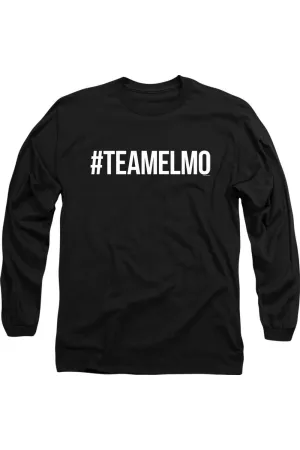 Sesame Street Team Elmo Long Sleeve Adult Tee / T-Shirt