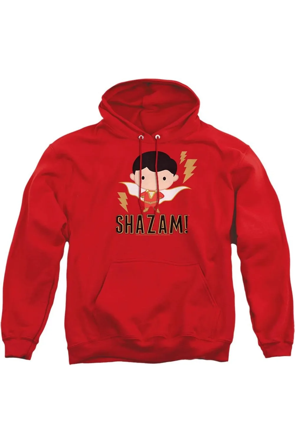 Shazam Movie Shazam Chibi Adult Pull Over Hoodie / Hooded Sweatshirt