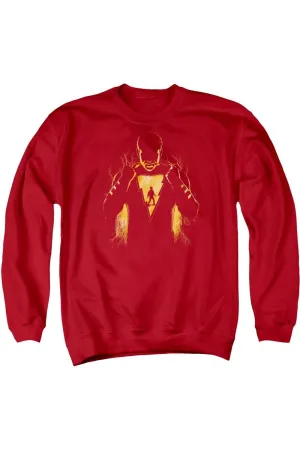 Shazam Movie Whats Inside Adult Crewneck Sweatshirt