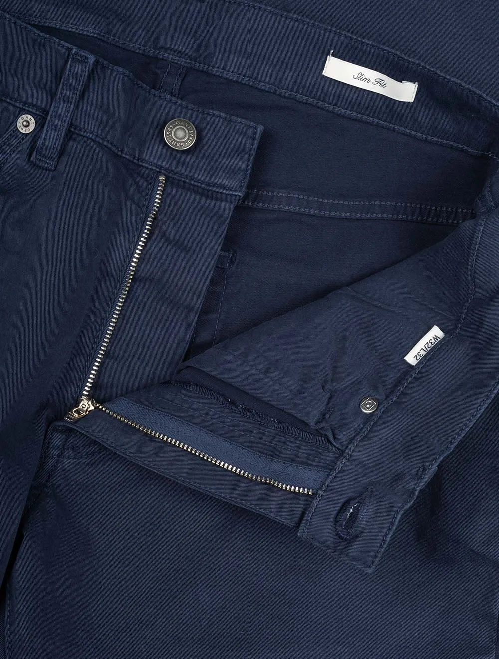 Slim Desert Jeans Marine
