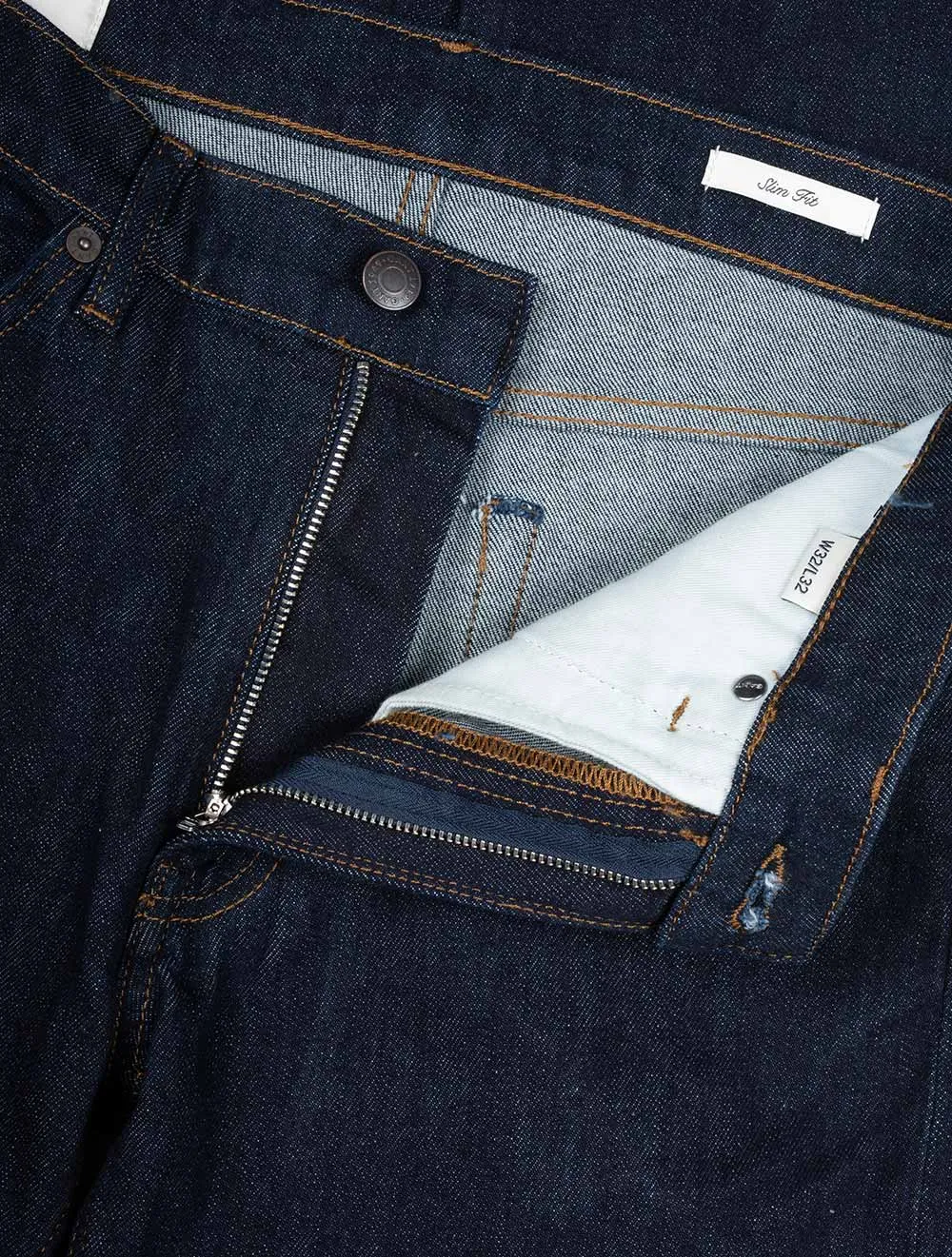Slim Fit Jeans Dark Blue