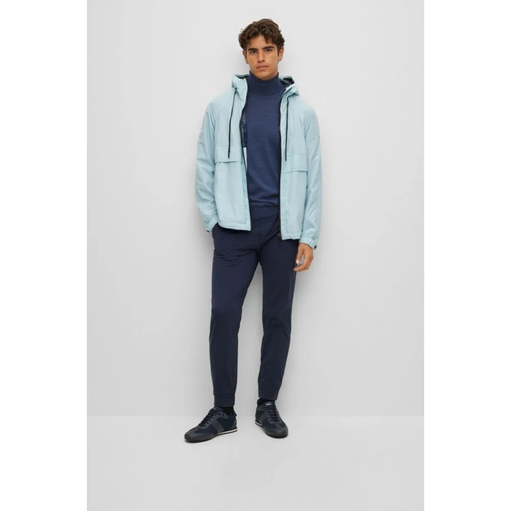 Slim-fit rollneck sweater in virgin wool