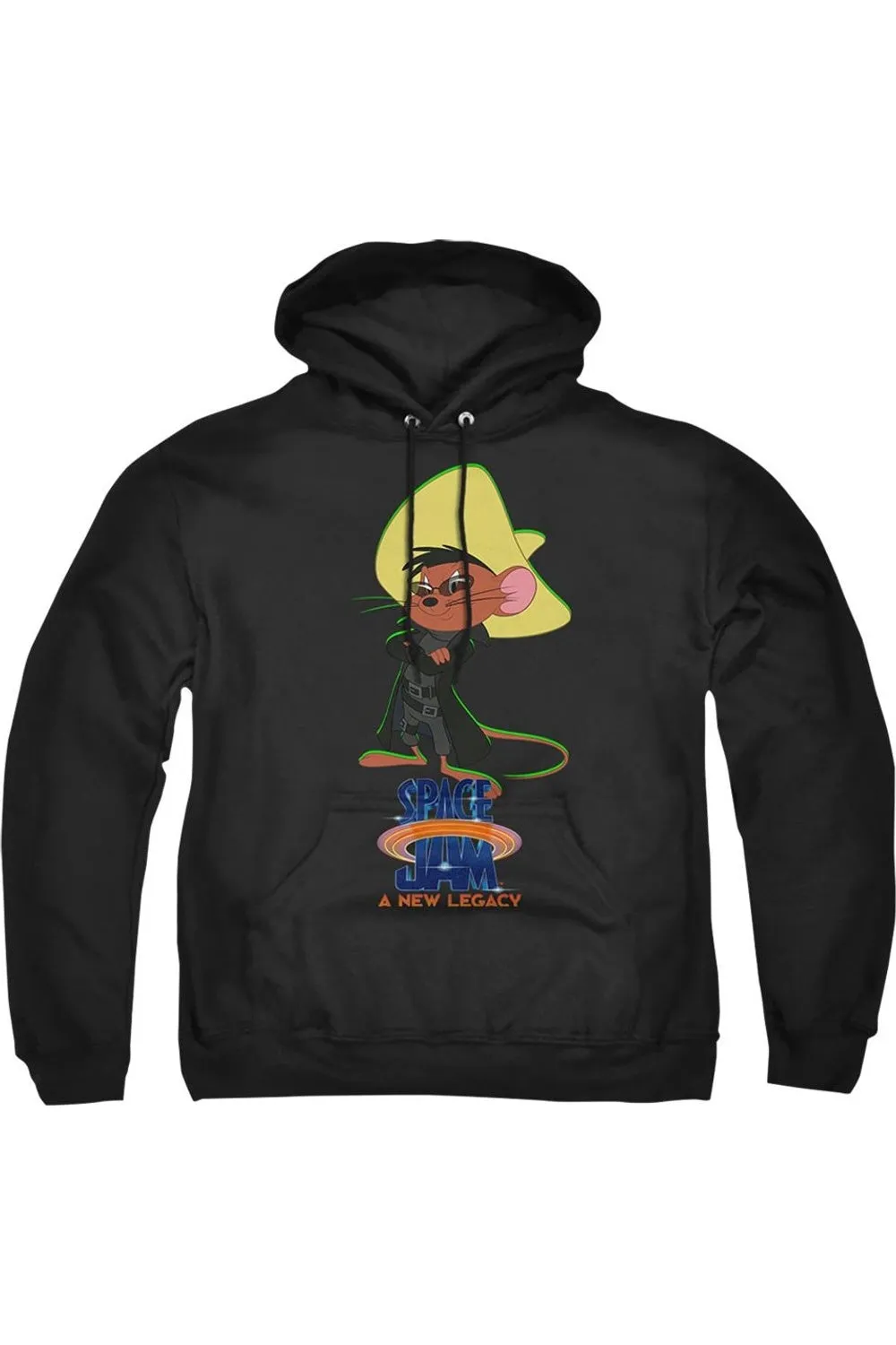 Space Jam 2 Speedy Matrix Adult Pull Over Hoodie / Hooded Sweatshirt