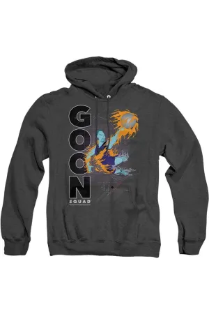Space Jam 2 Wet Fire Adult Heather Hoodie / Hooded Sweatshirt