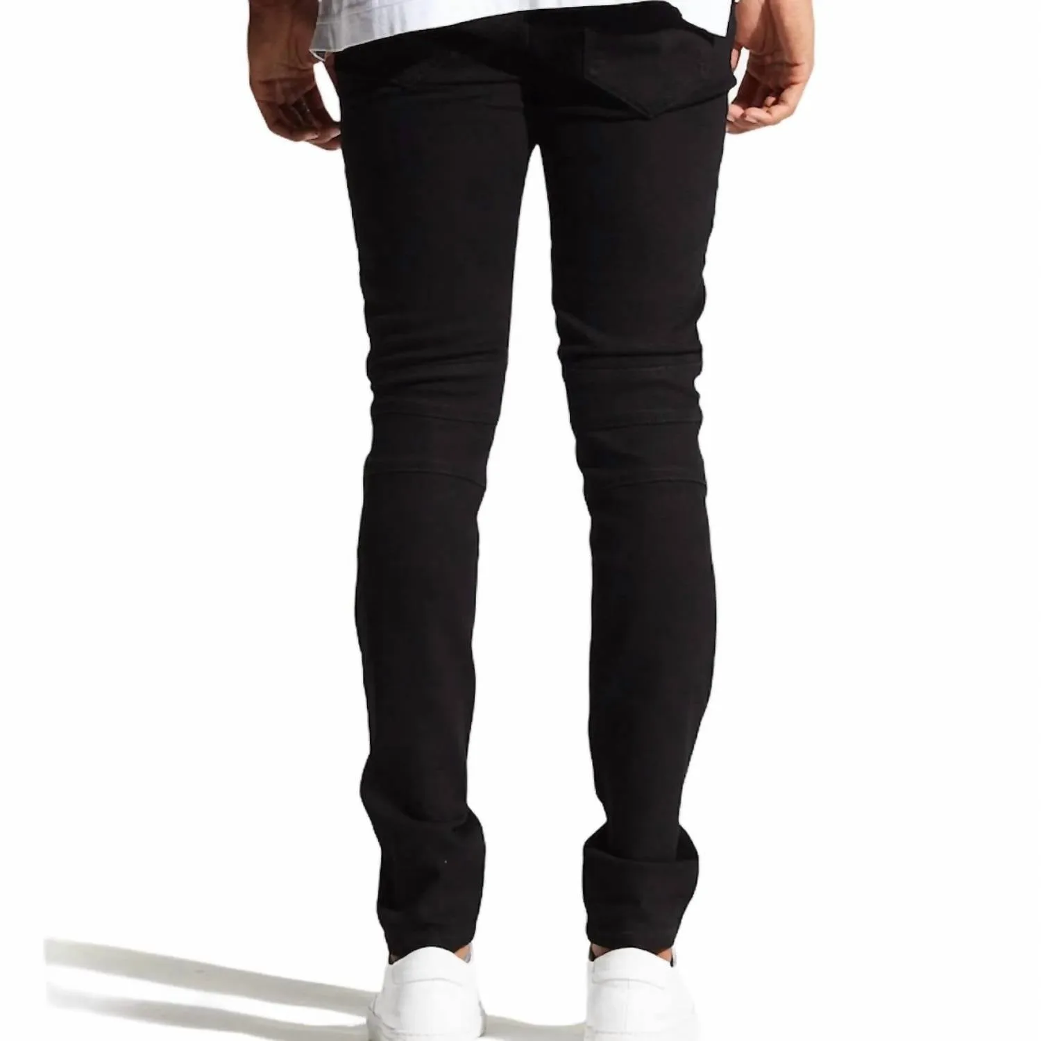 Spencer Biker Jeans In Black