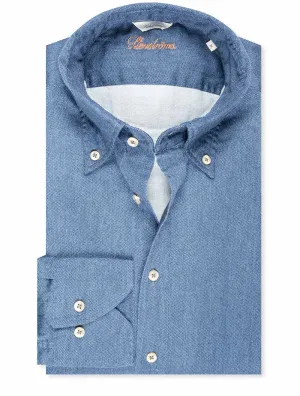 Sport Casual Fitted Shirt Navy