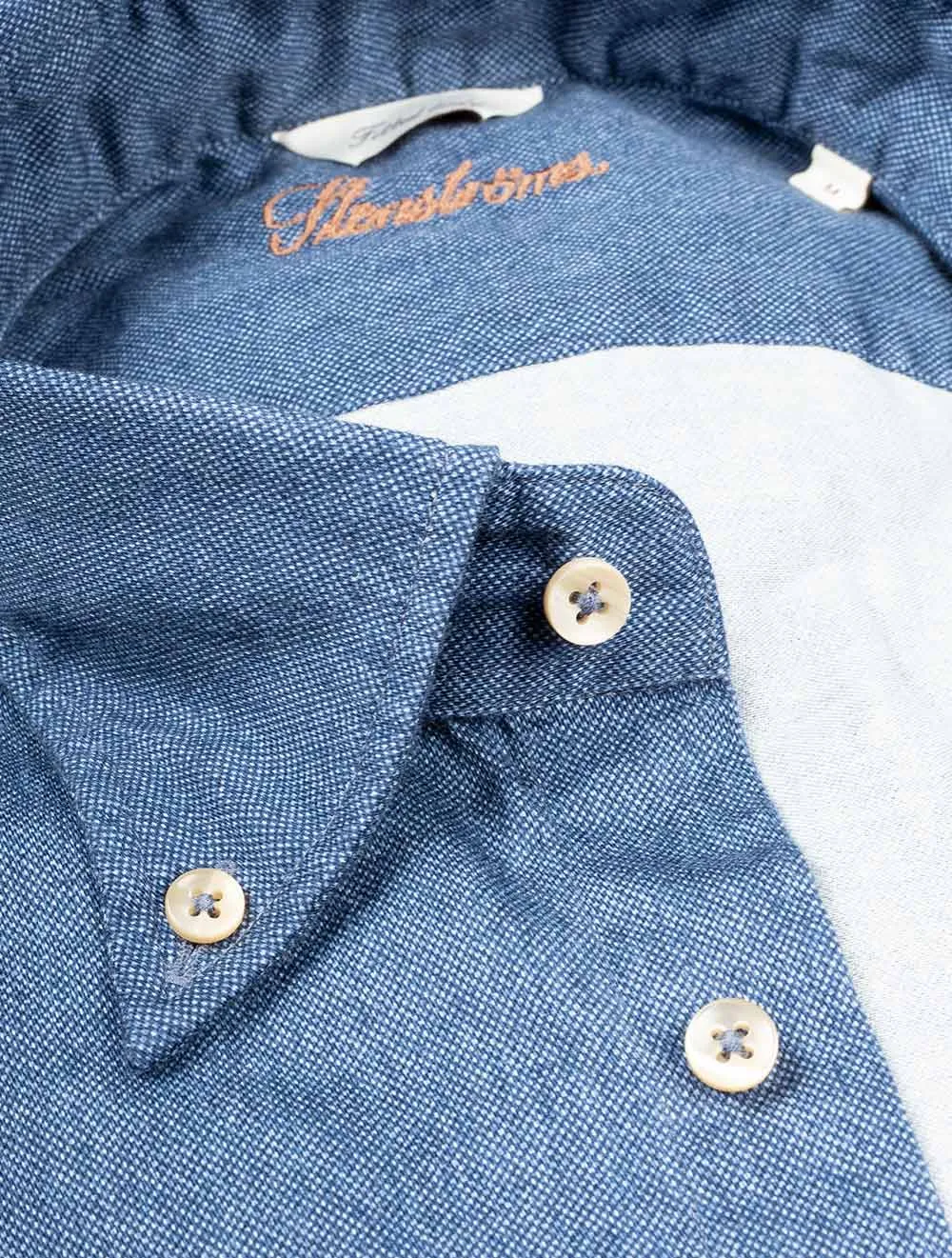 Sport Casual Fitted Shirt Navy