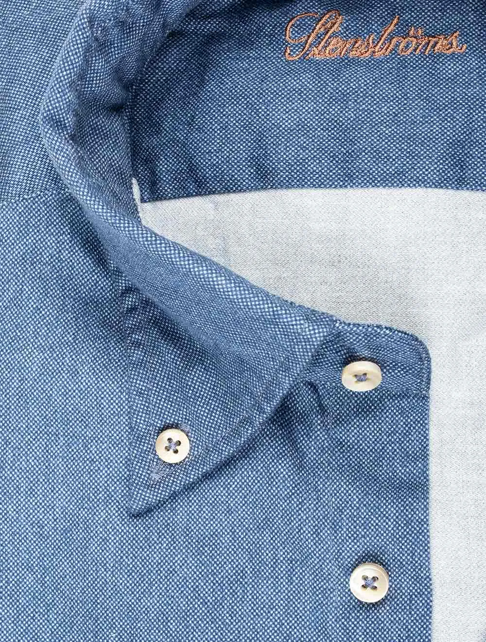 Sport Casual Fitted Shirt Navy