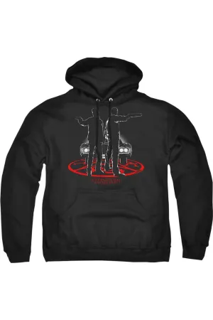 Supernatural Silhouettes Adult Pull Over Hoodie / Hooded Sweatshirt