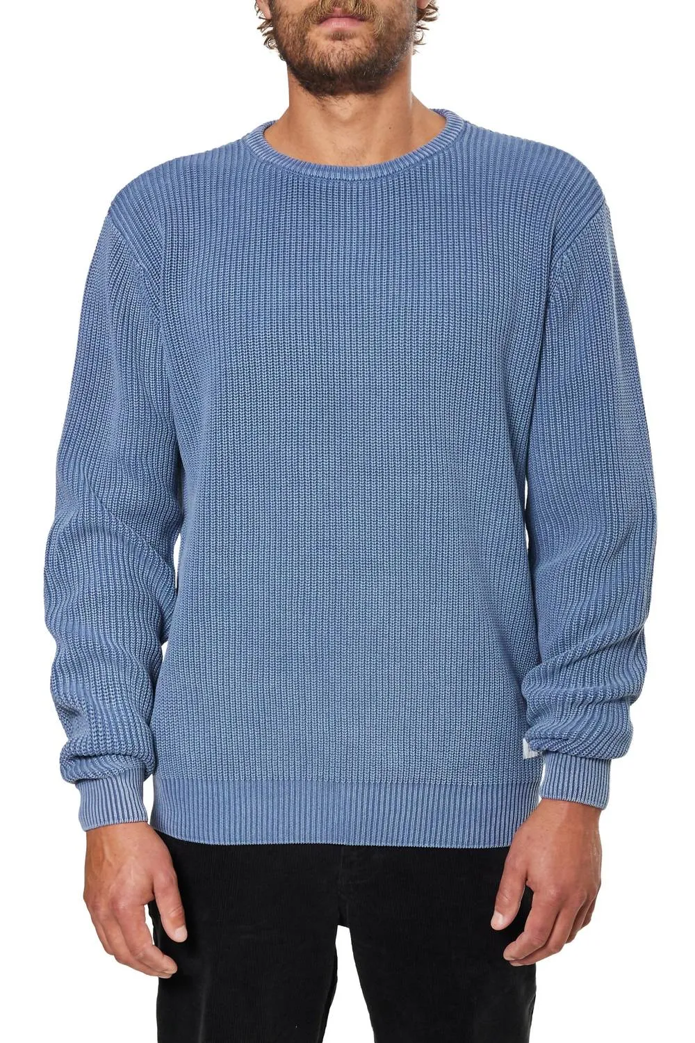 Swell Sweater In Washed Blue