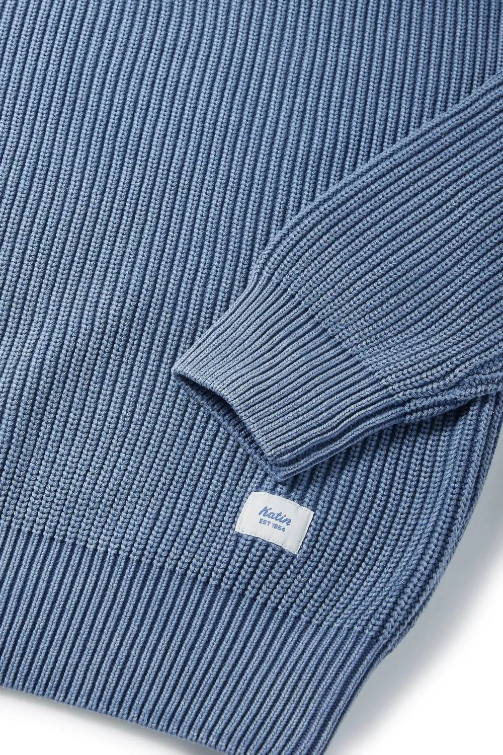 Swell Sweater In Washed Blue