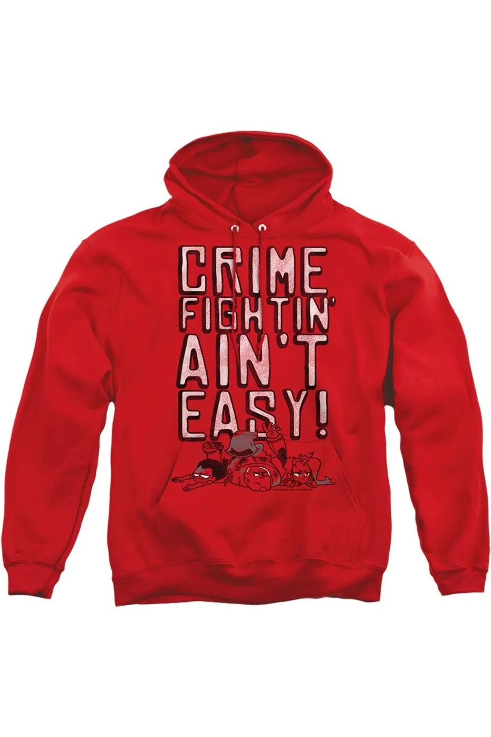 Teen Titans Go Not Easy Adult Pull Over Hoodie / Hooded Sweatshirt