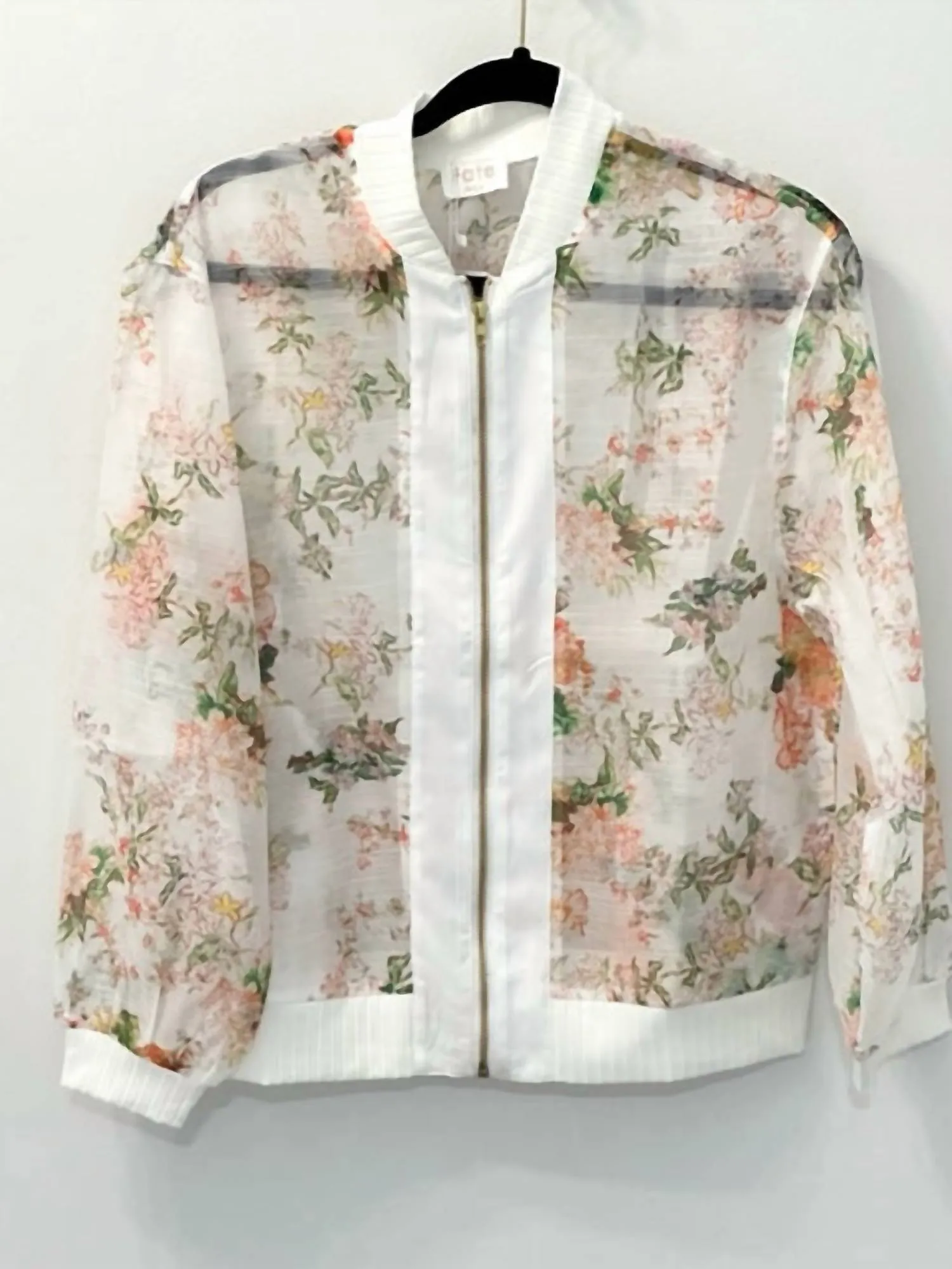 The Kimmy Bomber Jacket In White