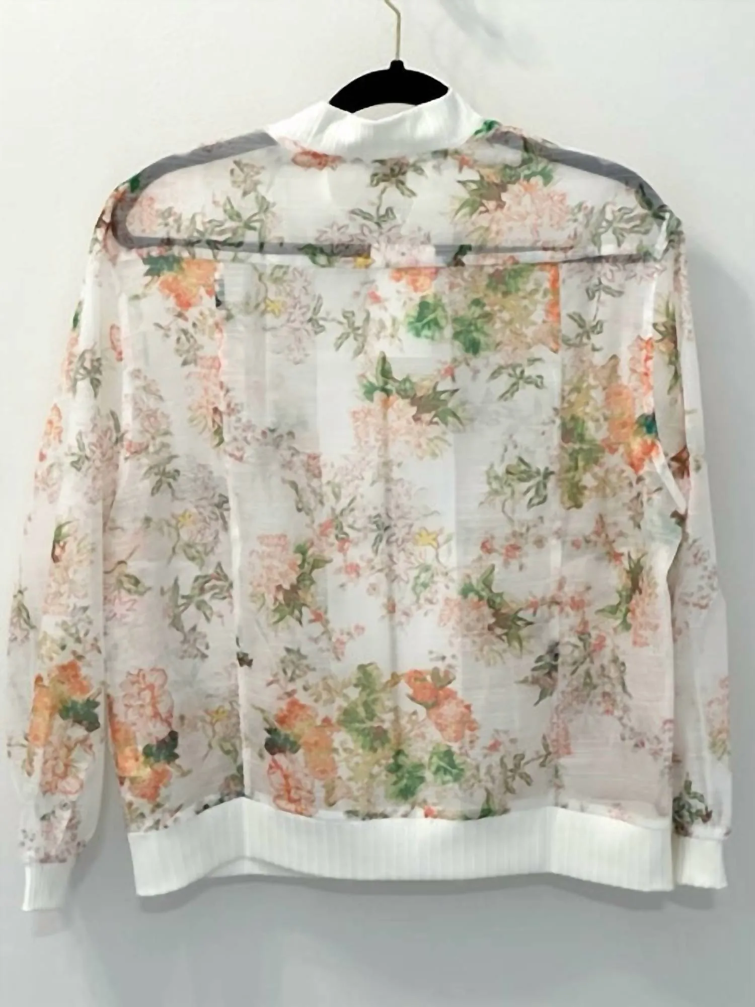 The Kimmy Bomber Jacket In White