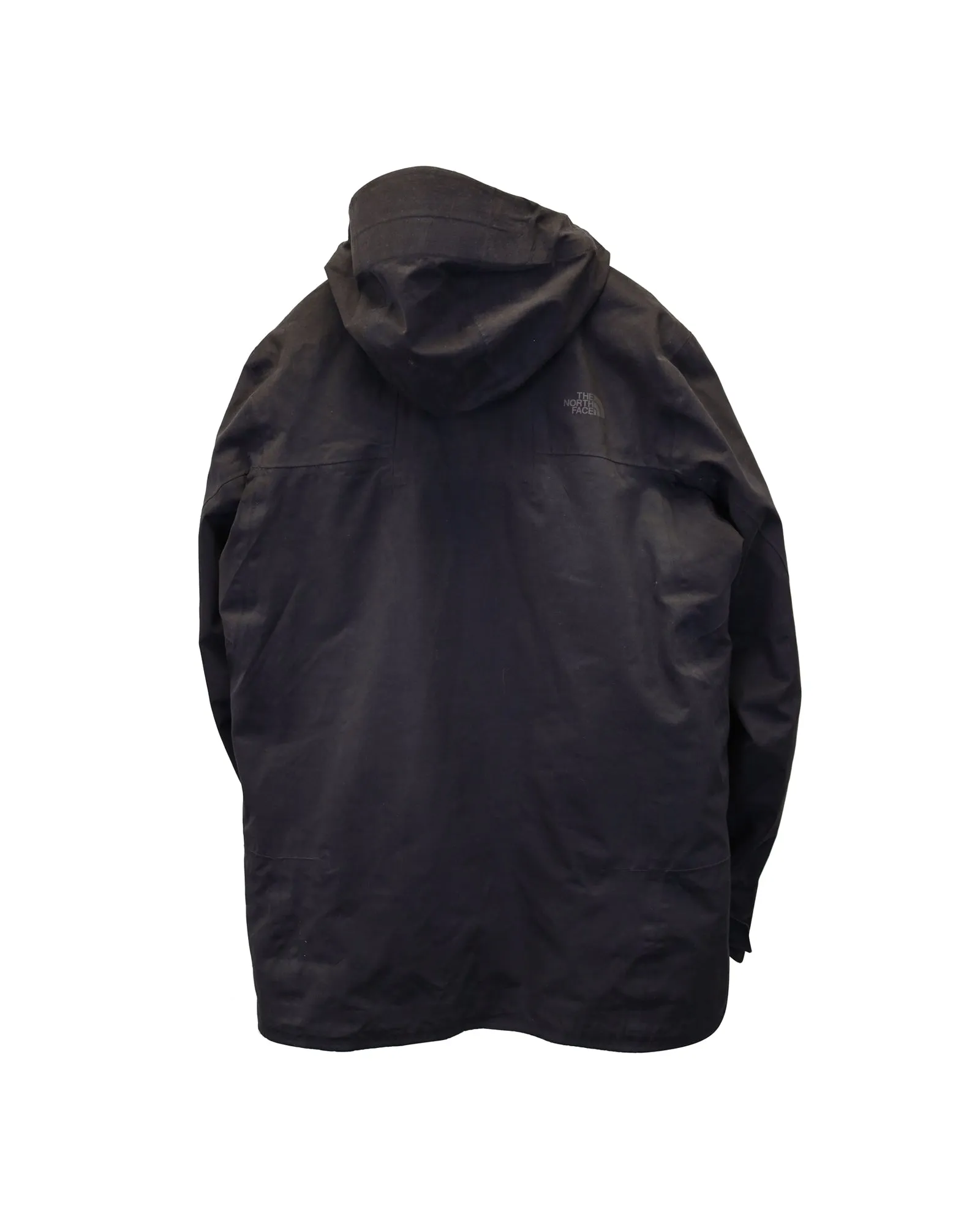 The North Face x Barney's XO Softshell Hooded Jacket in Black Polyester