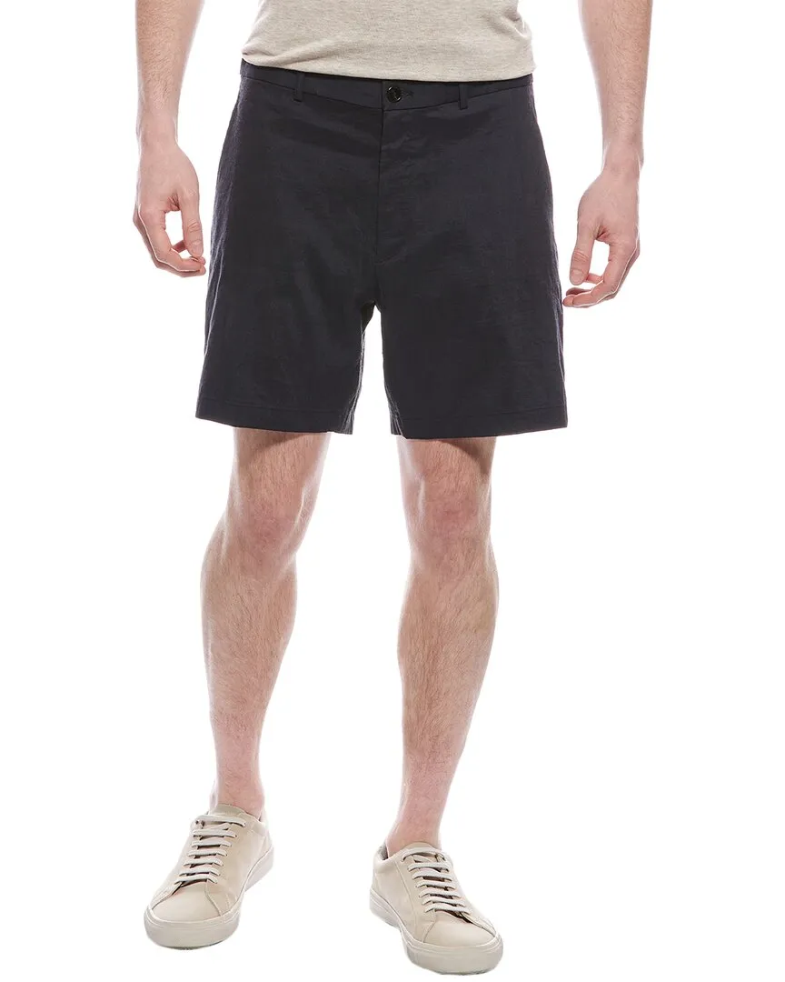Theory Curtis Linen-Blend Short