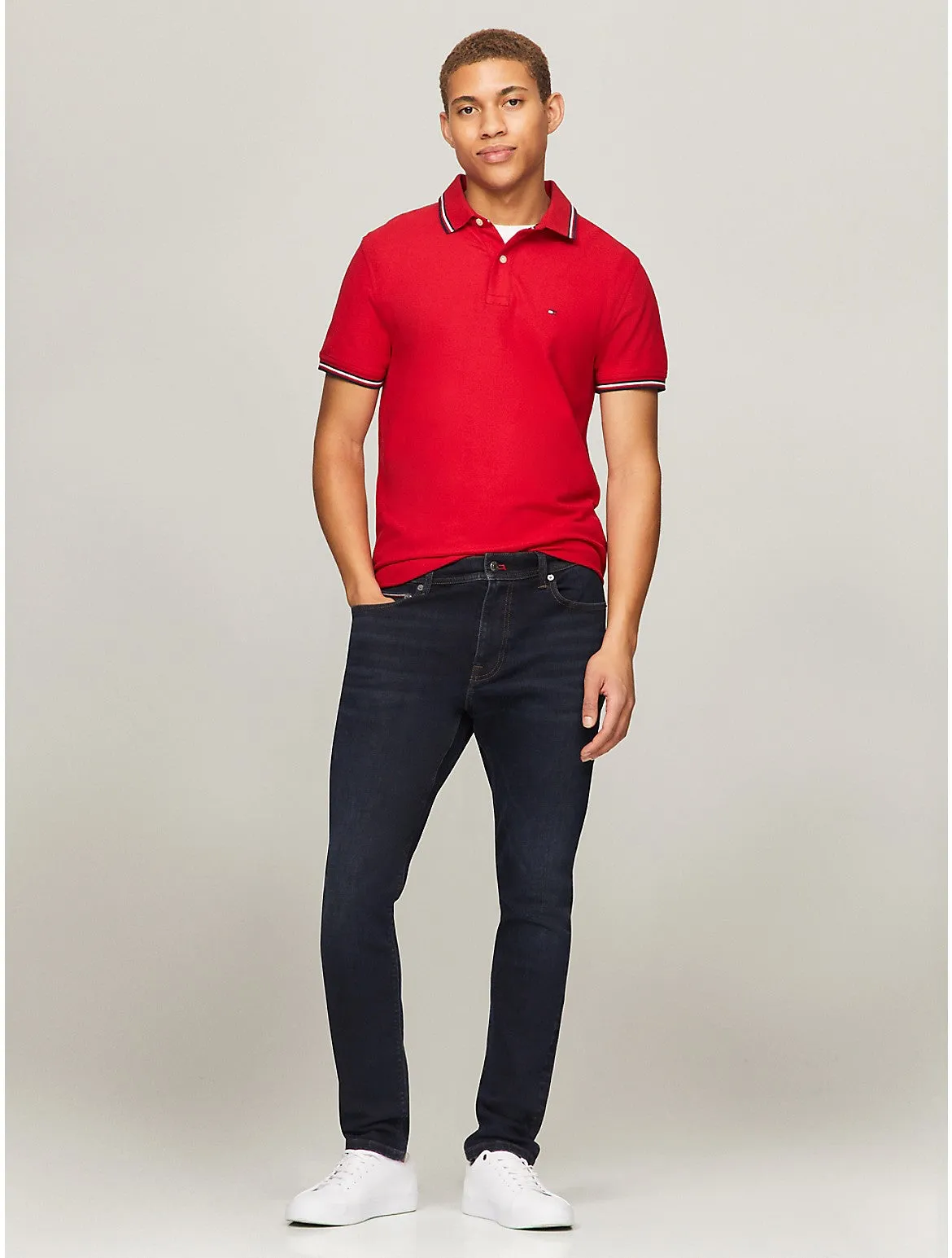 Tommy Hilfiger Men's Indigo Wash Skinny Fit Jean