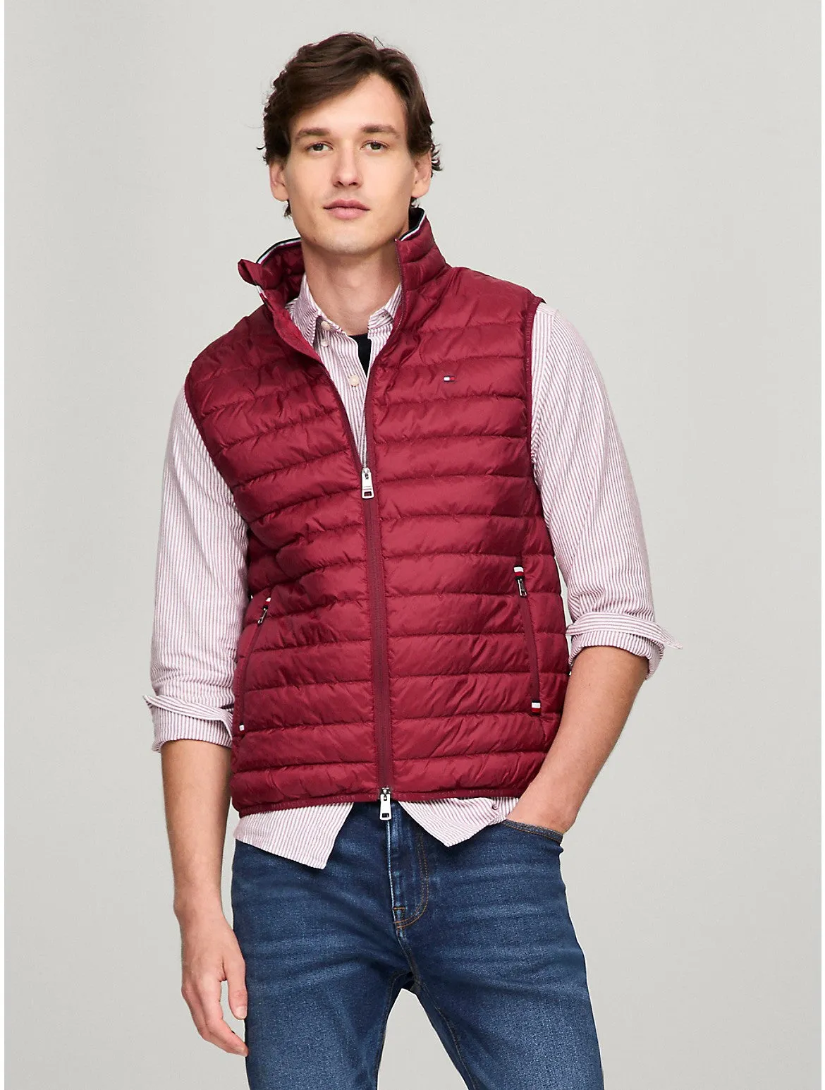 Tommy Hilfiger Men's Recycled Packable Vest