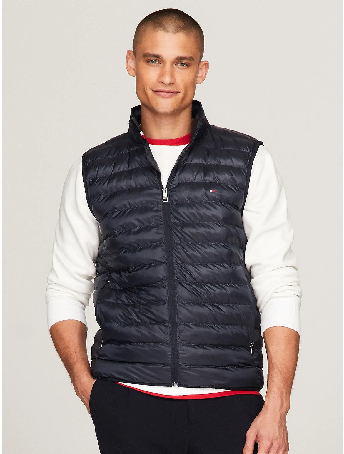 Tommy Hilfiger Men's Recycled Packable Vest