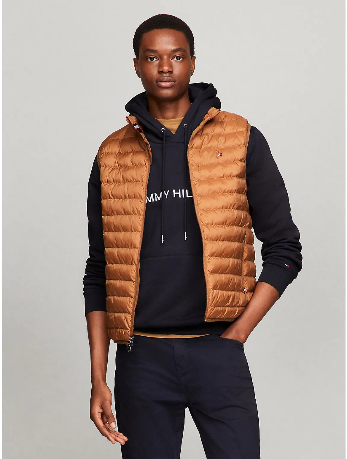 Tommy Hilfiger Men's Recycled Packable Vest