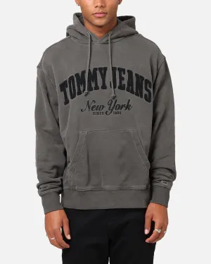 Tommy Jeans Relaxed Vintage Varsity Hoodie Black