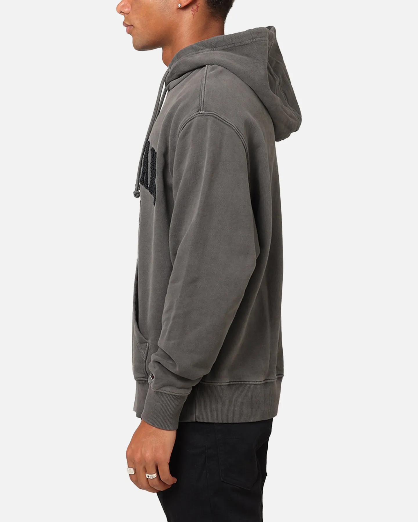 Tommy Jeans Relaxed Vintage Varsity Hoodie Black