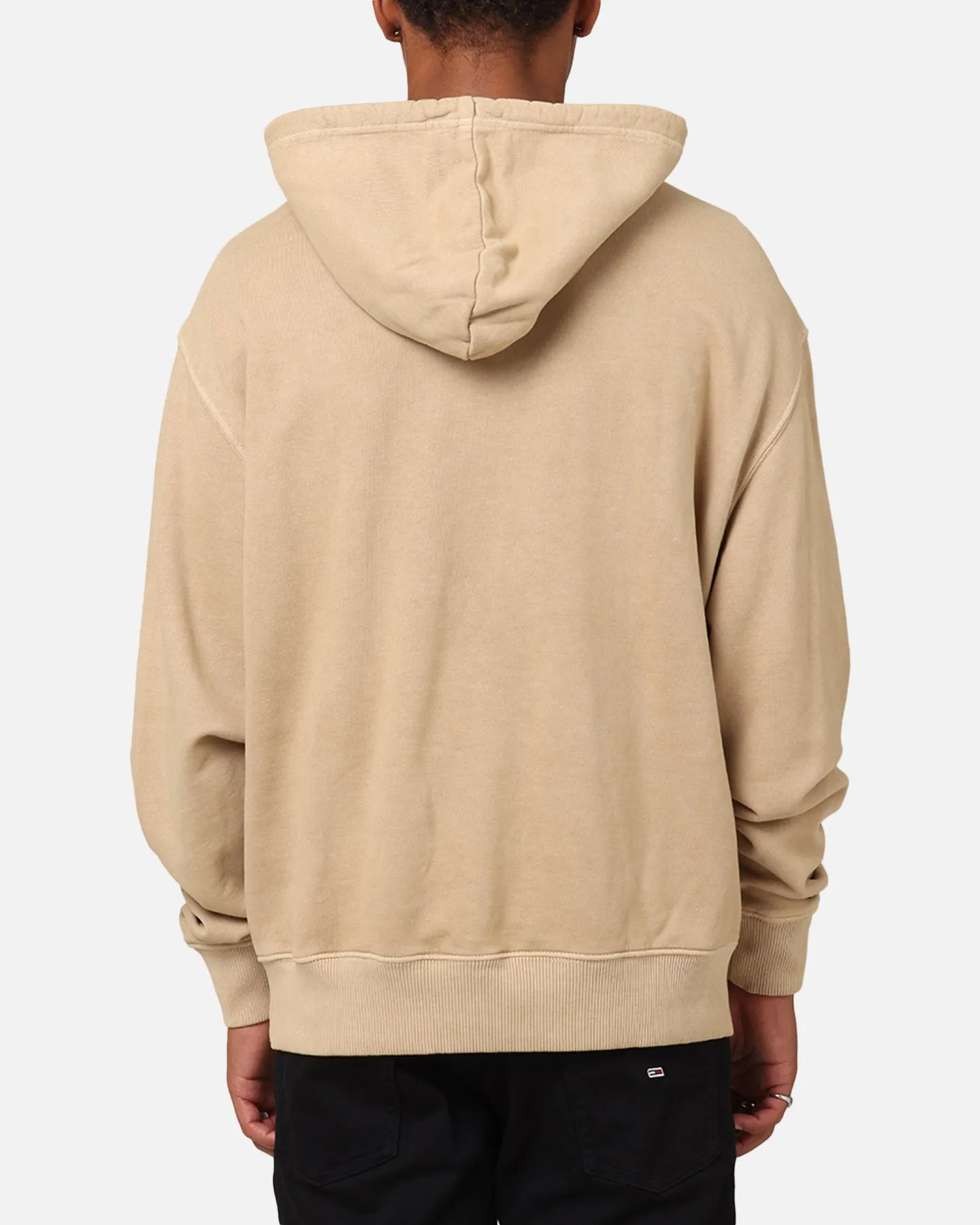 Tommy Jeans Relaxed Vintage Varsity Hoodie Tan