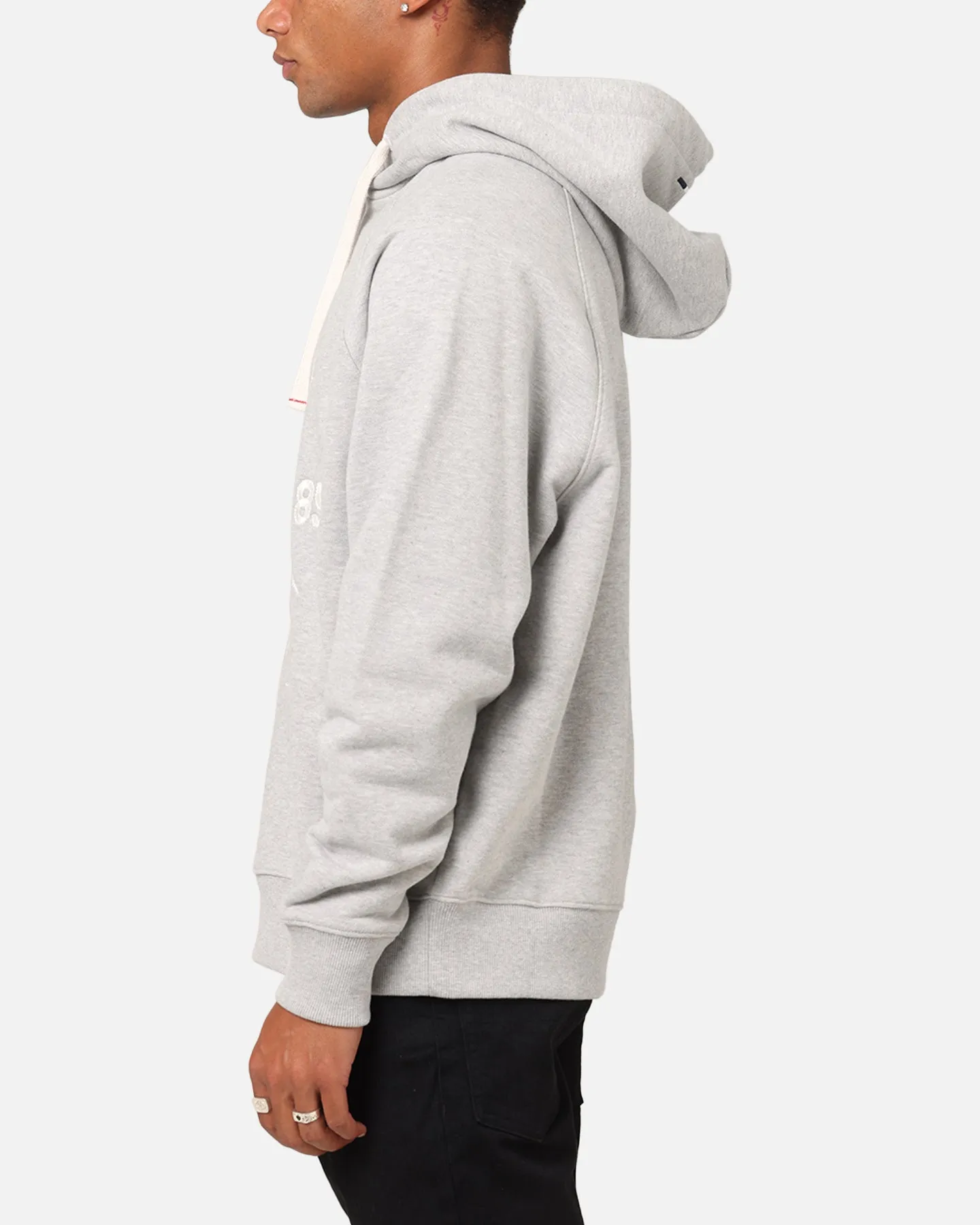 Tommy Jeans Terry Hoodie Light Grey Heat