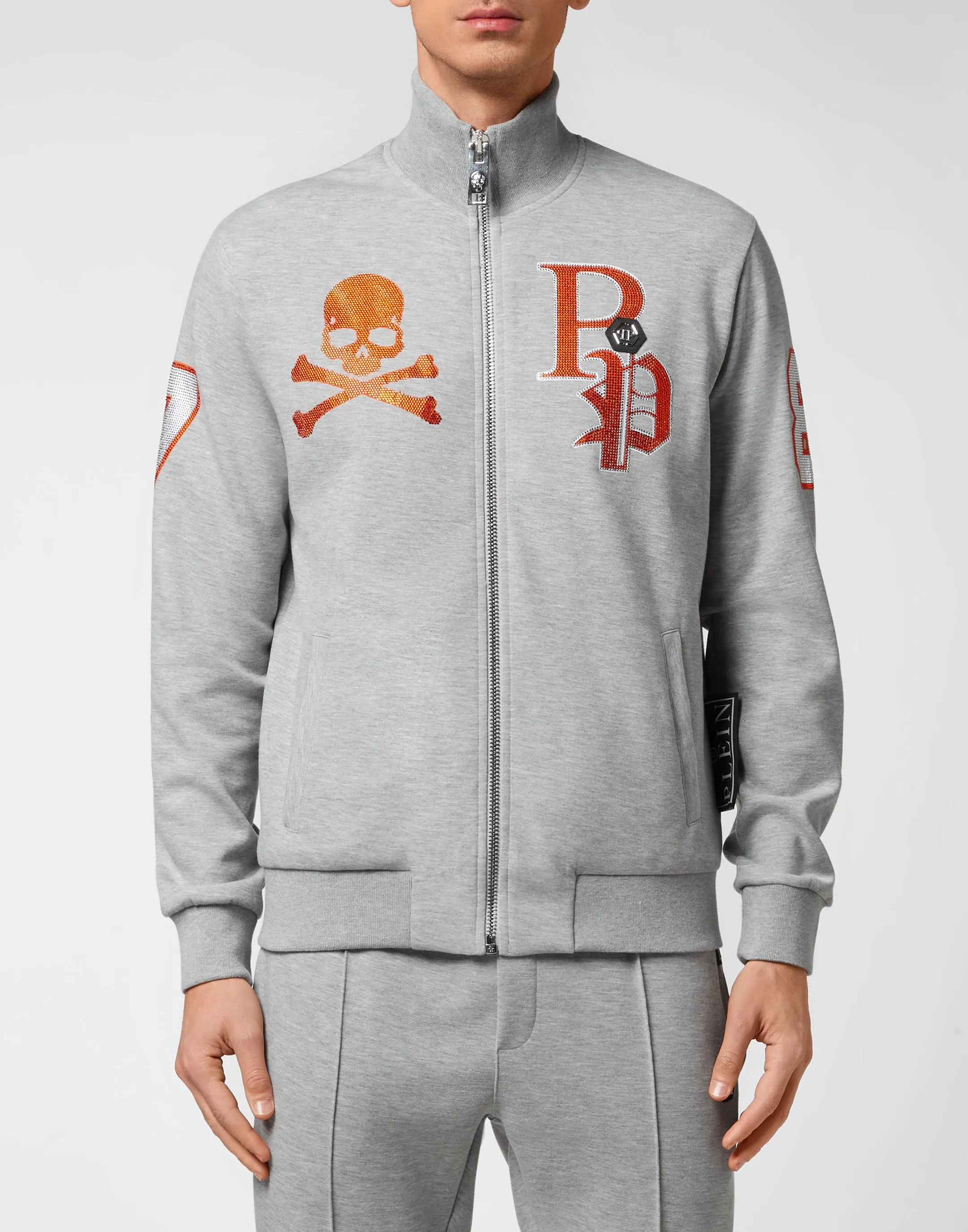 Tracksuit Top/Trousers Skull and Plein