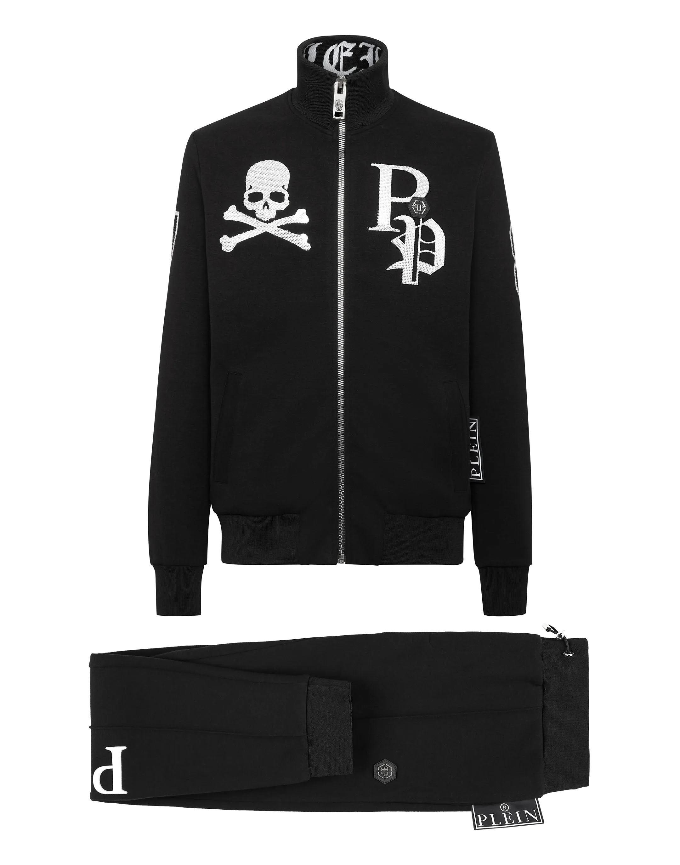 Tracksuit Top/Trousers Skull and Plein