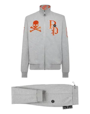 Tracksuit Top/Trousers Skull and Plein