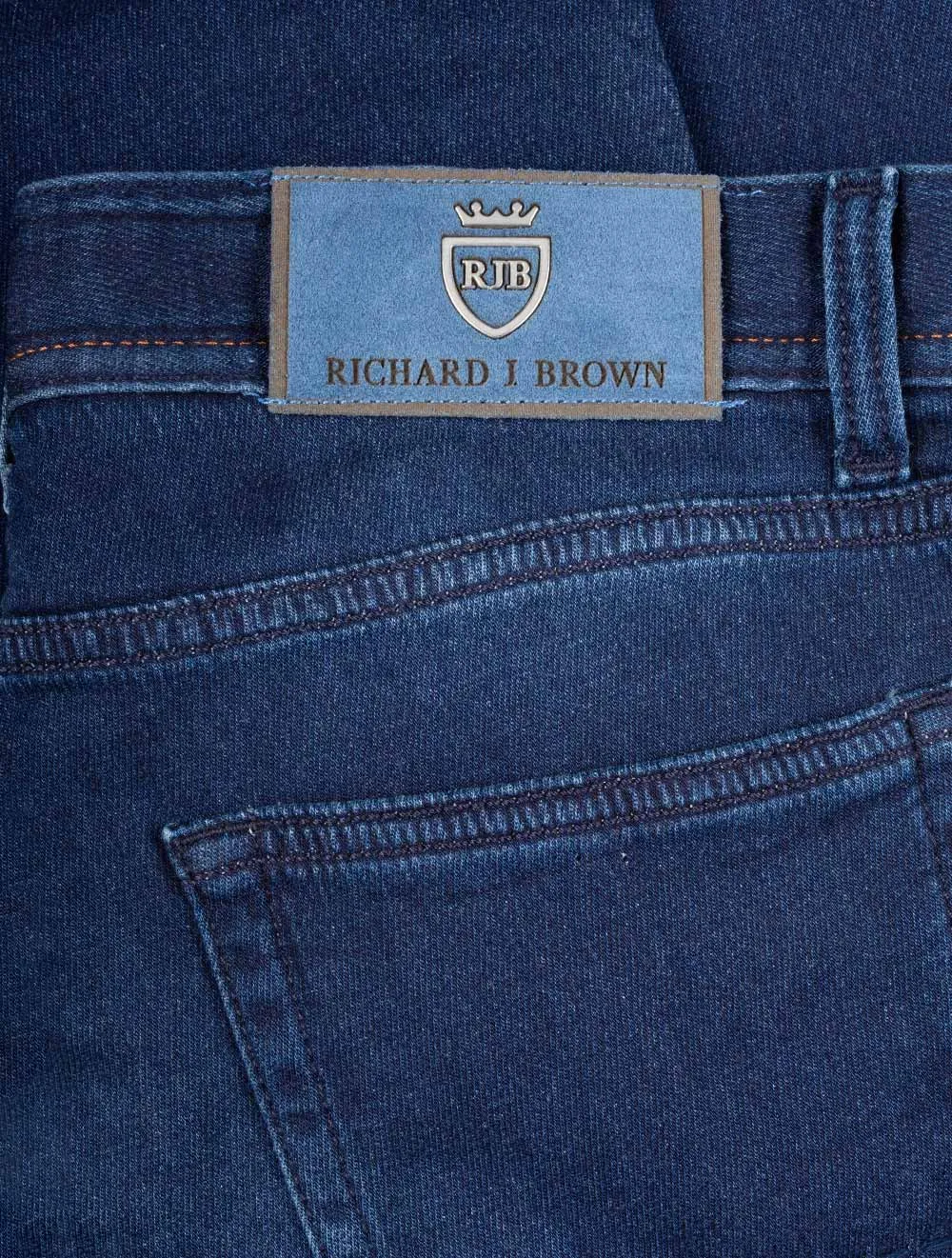 Travel Jersey Denim Jean Blue