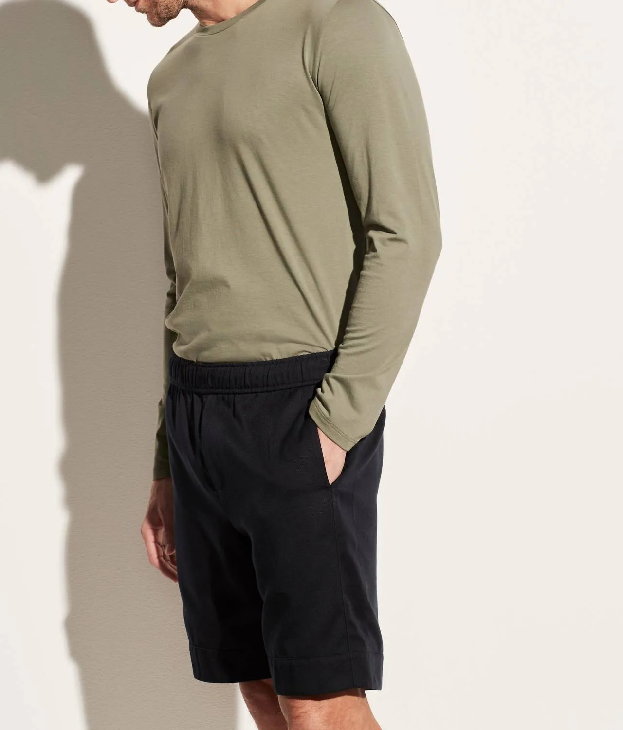 Twill Pull On Short In Coastal