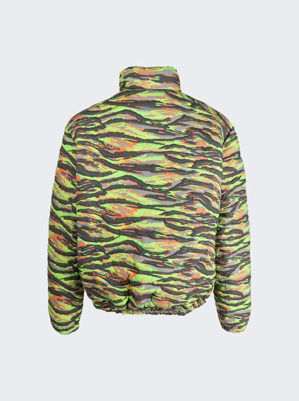Unisex Printed Quilted Puffer Jacket