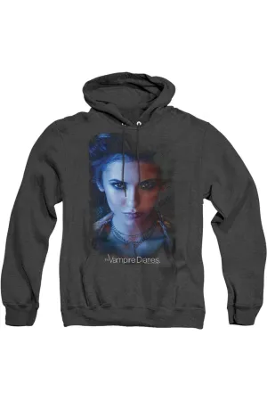 Vampire Diaries Elena Adult Heather Hoodie / Hooded Sweatshirt
