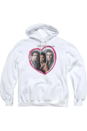 Vampire Diaries Girls Choice Adult Pull Over Hoodie / Hooded Sweatshirt
