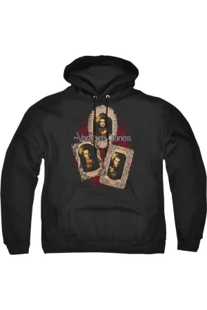 Vampire Diaries Holy Cards Adult Pull Over Hoodie / Hooded Sweatshirt