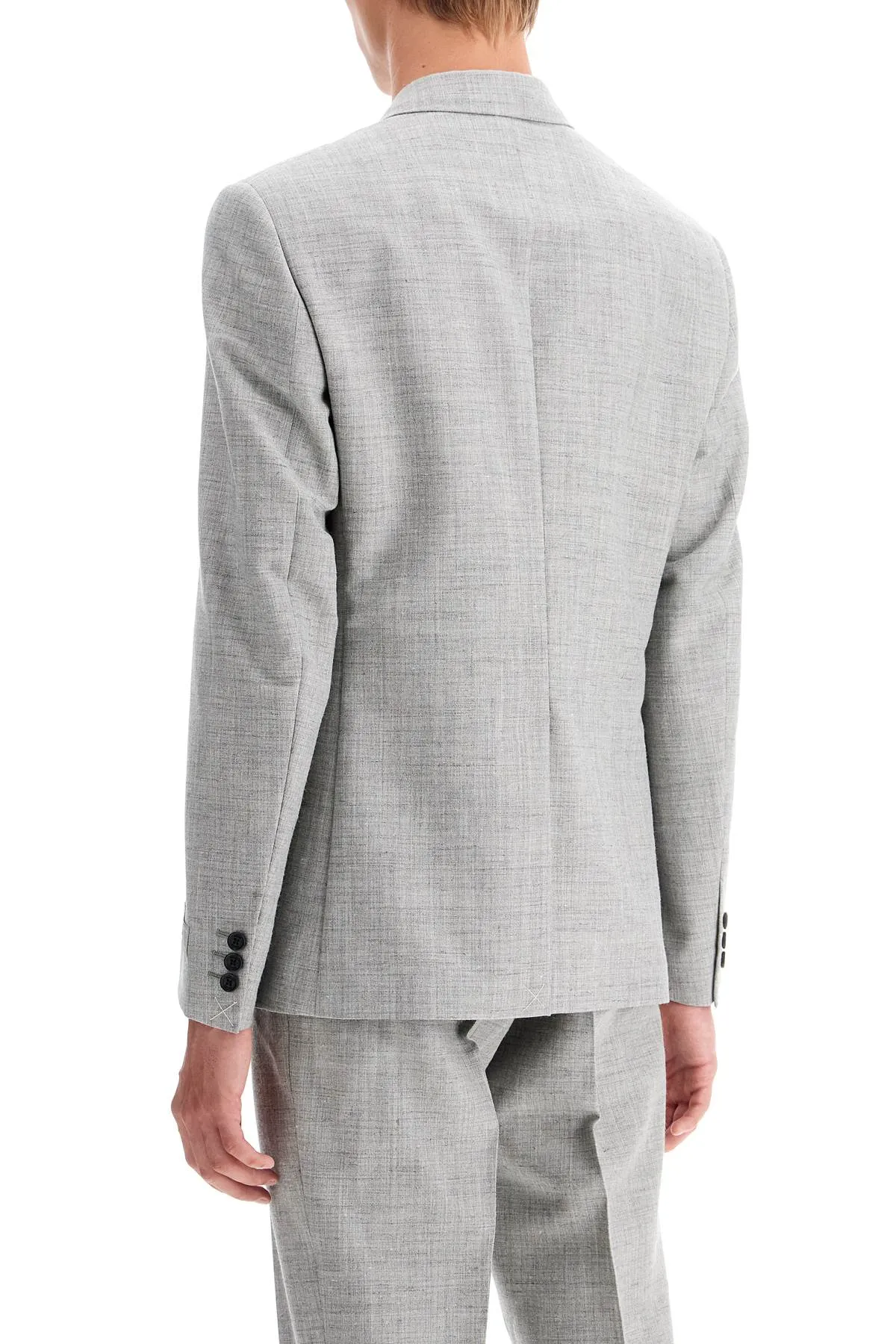 Versace Men's Double-Breasted Wool Blend Blazer