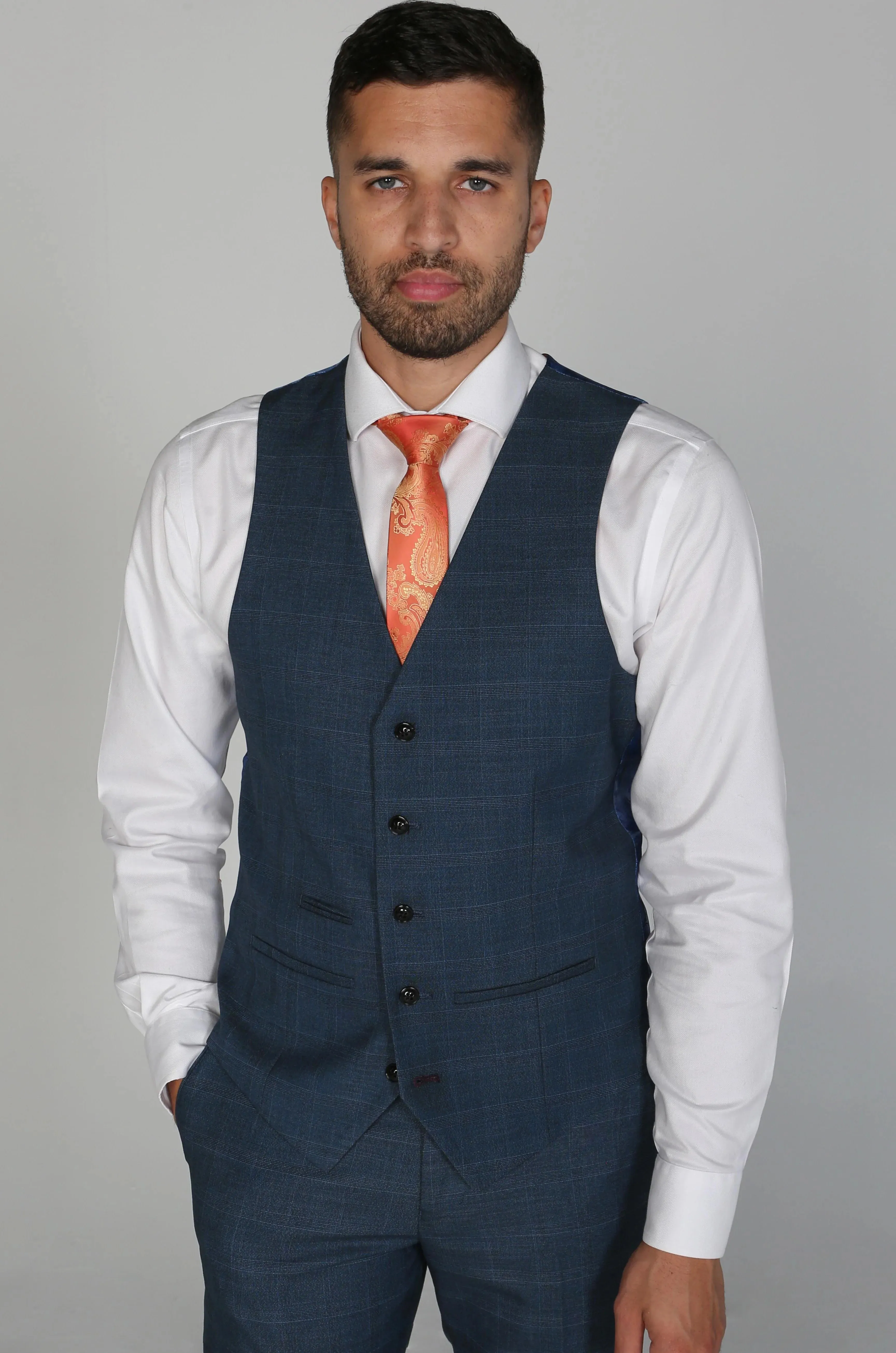 Viceroy Prince of Wales Check Waistcoat