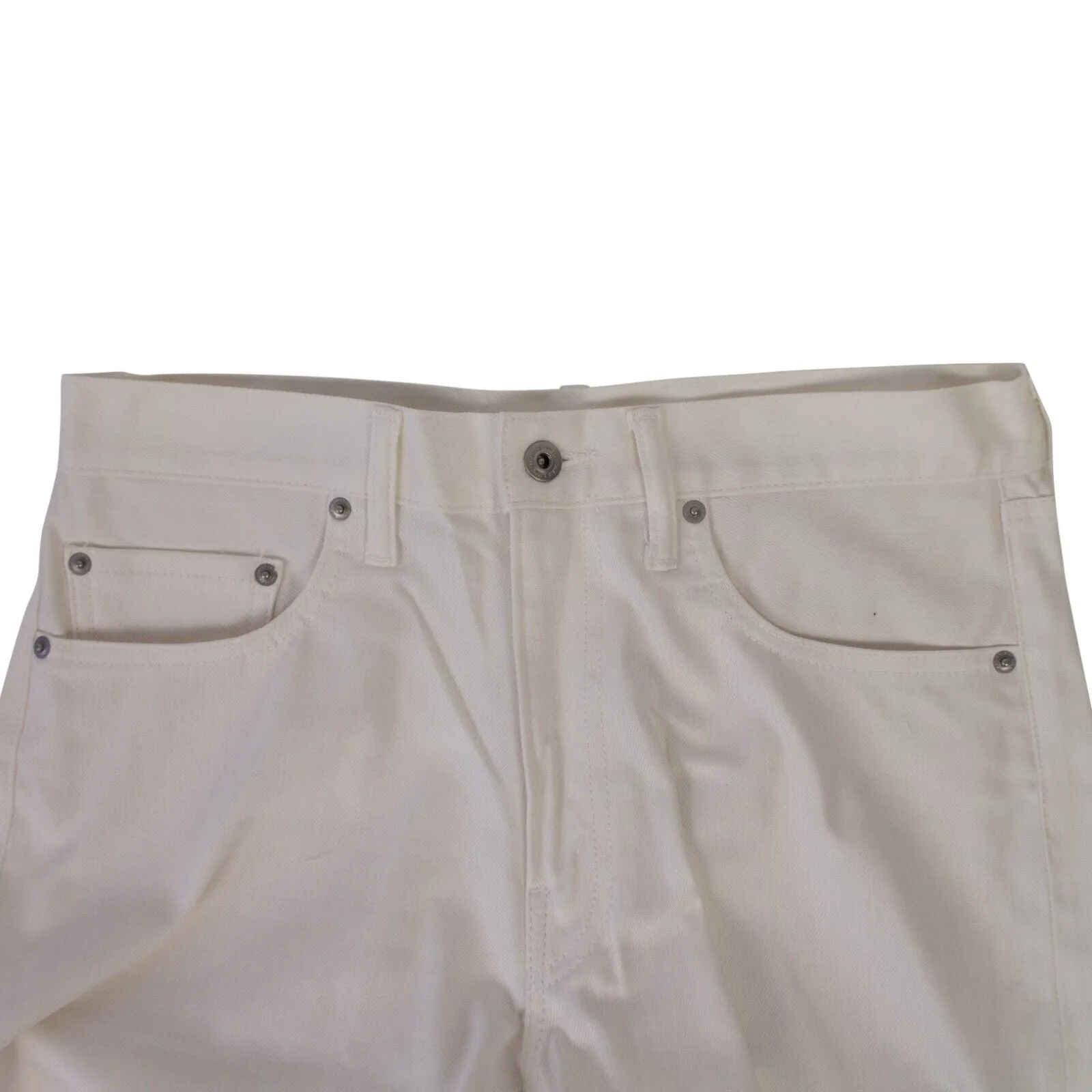 Vlone Long Jeans - White
