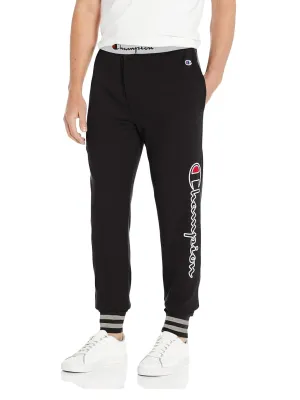 Waffle Rib Cuff Sleep Pant In New Ebony
