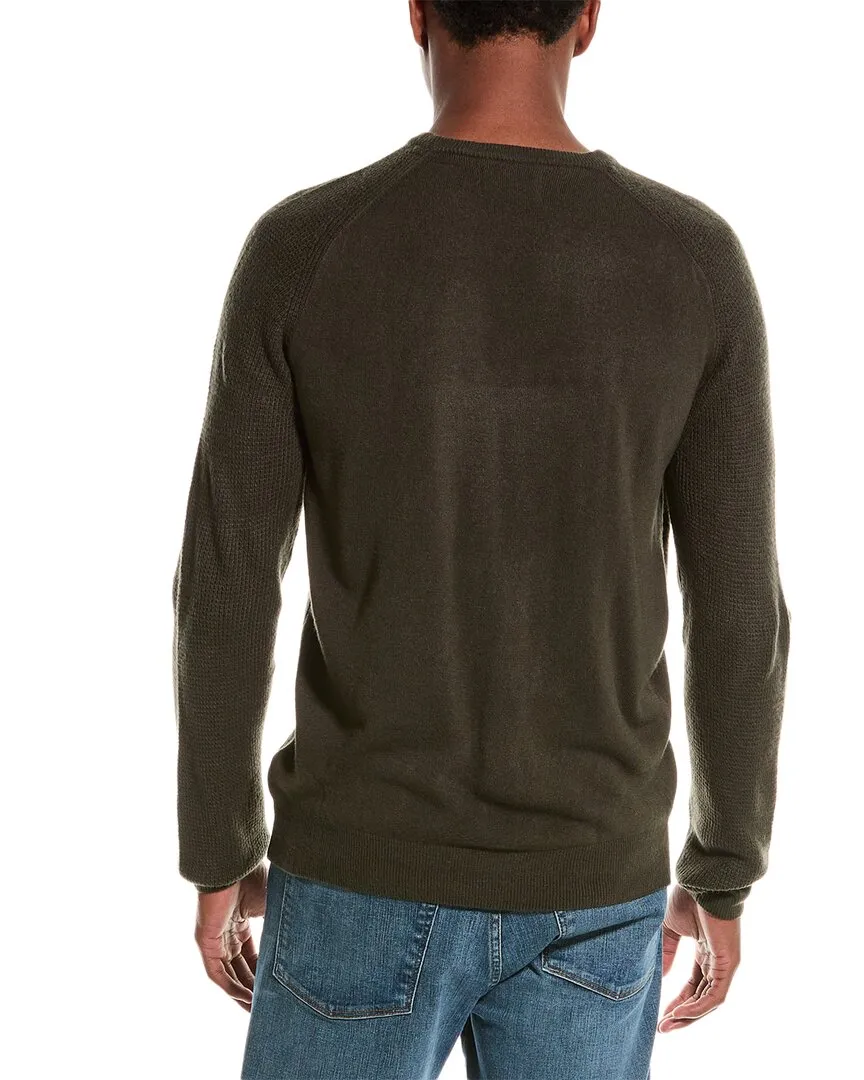 WEATHERPROOF VINTAGE Soft Touch Raglan Crewneck Sweater